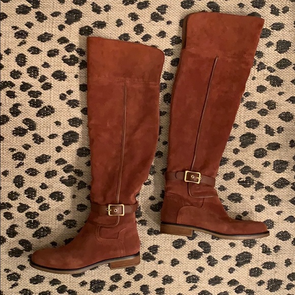 New Franco Sarto Crimson Over the Knee Boots - Picture 4 of 6